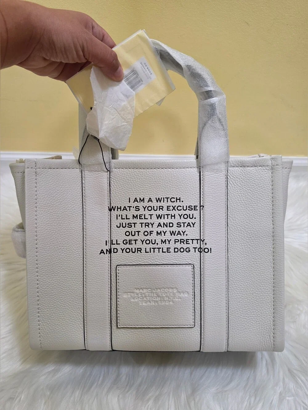 🧙MARC JACOBS X WIZARD OF OZ THE WICKED WITCH TOTE BAG+CHARM BRACELET
